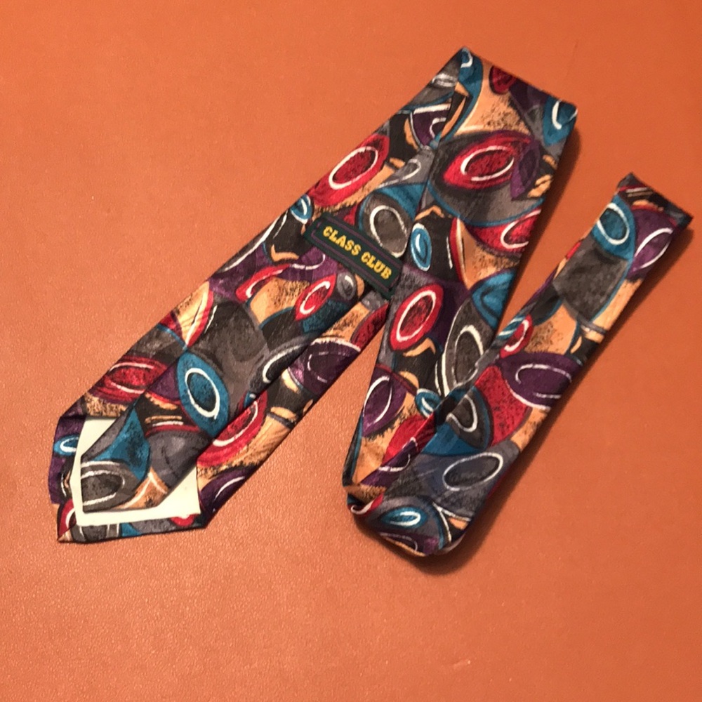 Stylish Multicolor Tie - Picture 4 of 9